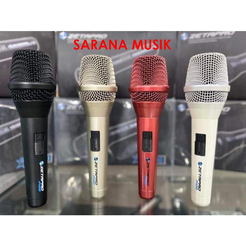 Mic Kabel Zetapro P100 P-100 Zetapro P 100 Vocal Audio Mic Original