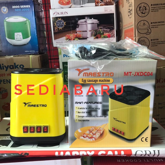 alat sosis telur gulung 4 lubang sostel 4 lubang maestro