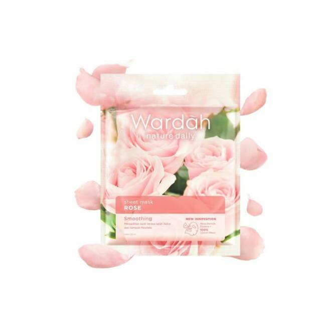 Wardah Nature Daily Sheet Mask Rose