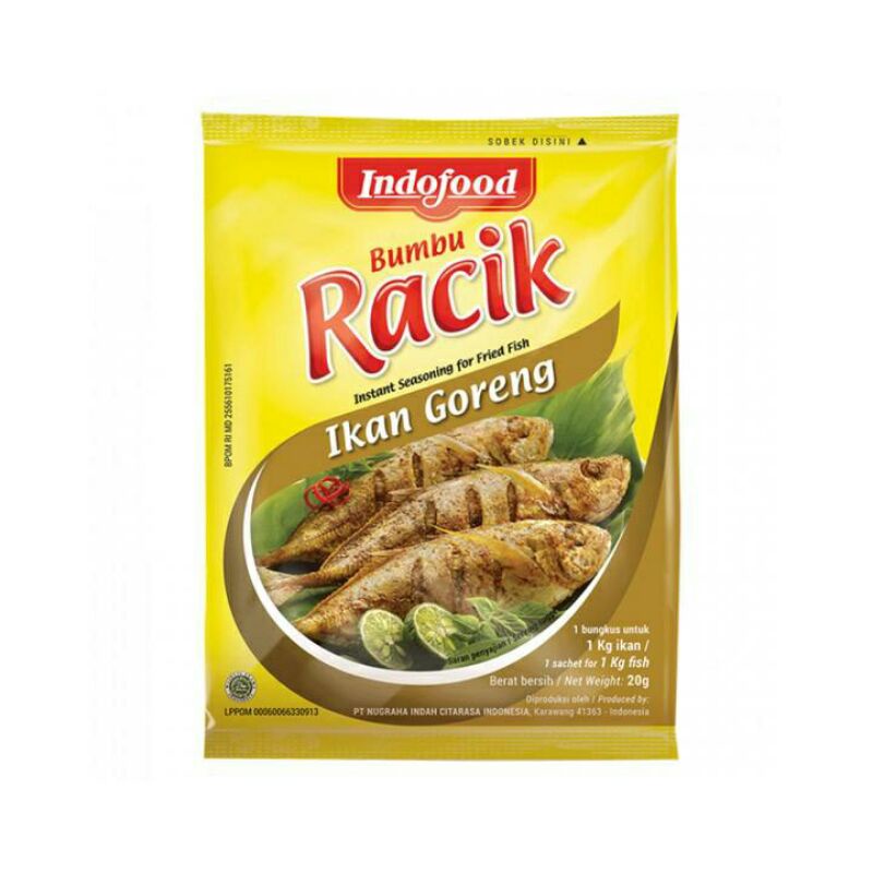 

INDOFOOD RACIK IKAN GORENG 20GR