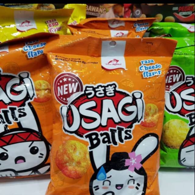 Dua kelinci Usagi balls / Usagi puff 50 gram
