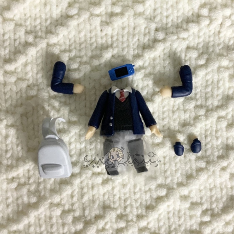 Split Nendoroid Parts Kenma Uniform, Bokuto Uniform GSC Original 974 975