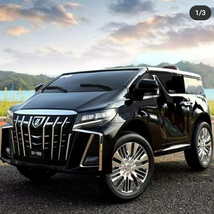 MAINAN ANAK MOBIL AKI ALPHARD STYLE BODY CAT