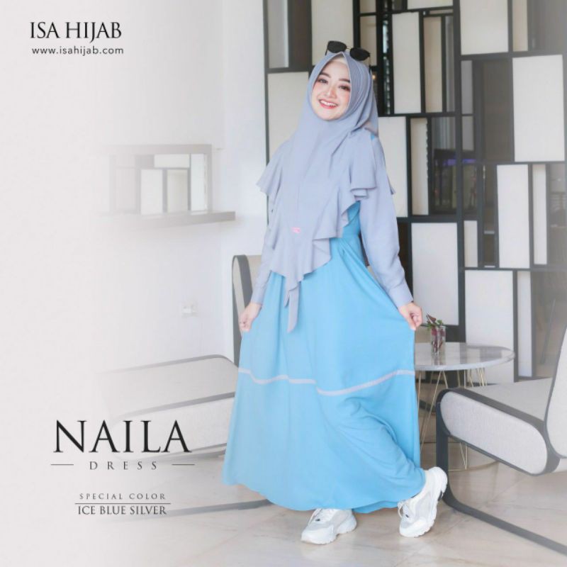 NAILA DRESS BY ISA HIJAB