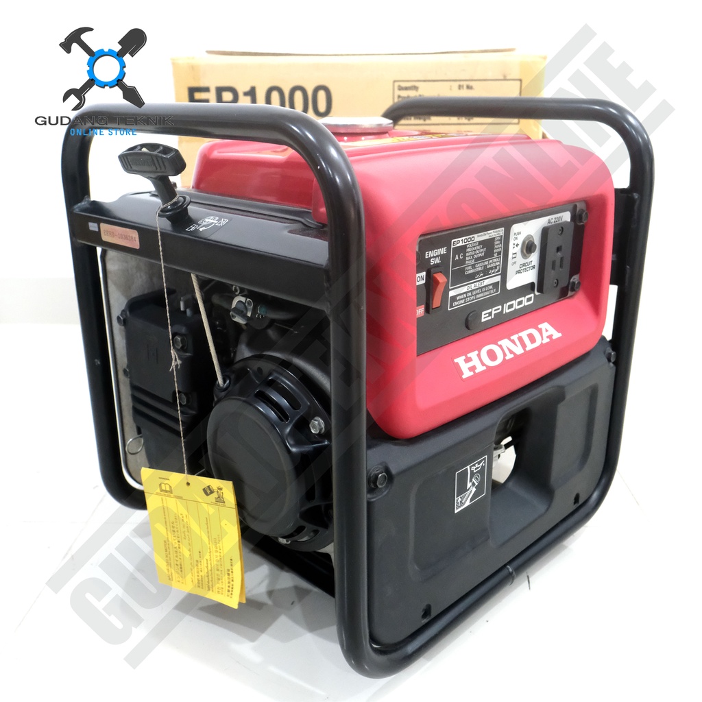 Genset HONDA EP1000 850Watt / Generator HONDA EP 1000 850W - Genset Power Generator Gasoline Bensin