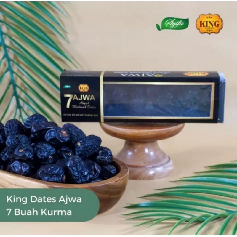 Kurma Ajwa Premium | Aliyah Syifa Ajwa Isi 7 Butir