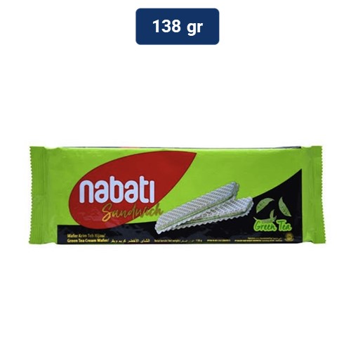 Nabati Sandwich Wafer Green Tea 138 gr