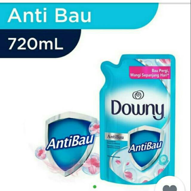 Downy pelembut dan pewangi anti bau 720 ml refill