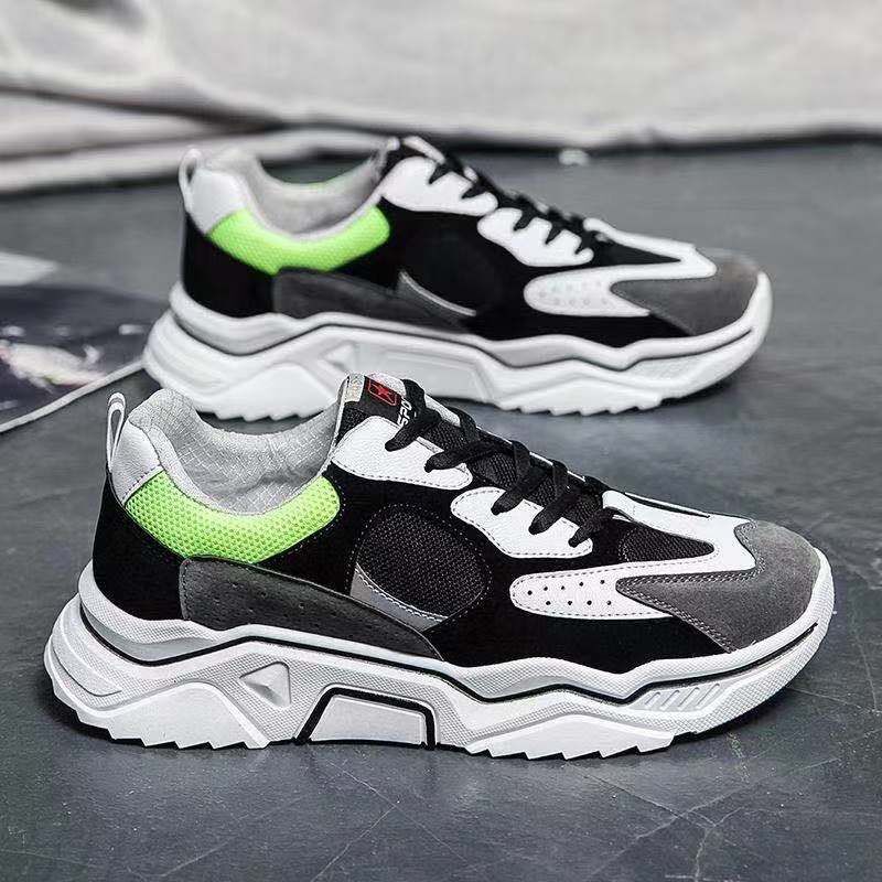 Sepatu Sport Pria Running Casual Kece Sepatu Kets Cowok Murah Fashion Korean Style Sepatu Hangout Trendy