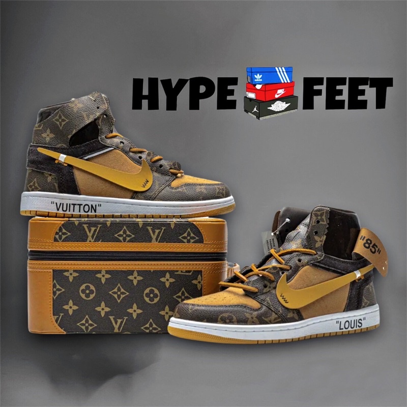 Air Jordan 1 X off-white X Louis Vuitton (LV)