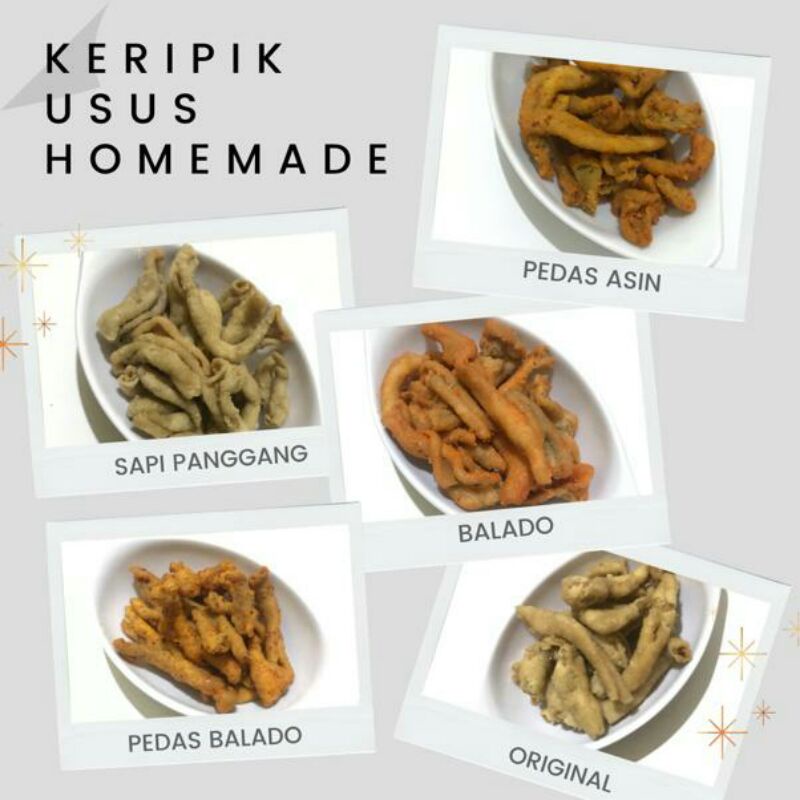 

Usus Crispy/Kripsus Homemade 225g - 500g