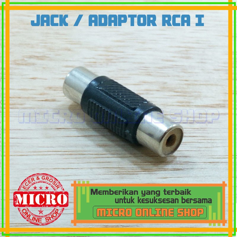 Jack Cover RCA l / Sambungan RCA l / Adapter RCA l