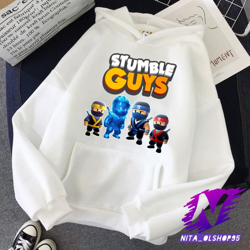 HOODIE STUMBLE GUYS SWEATER ANAK STUMBLE GUYS NINJA