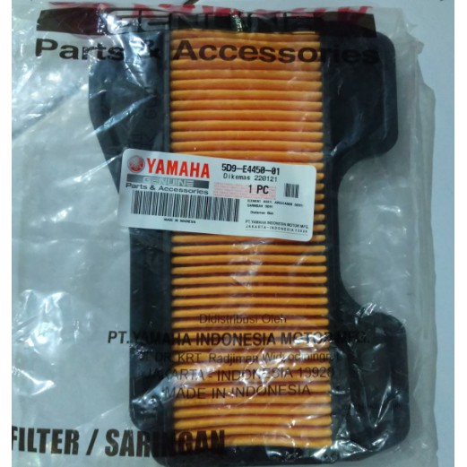 Saringan Filter Udara Yamaha Vega Z R Lexam Jupiter 115 5D9 E4450 01