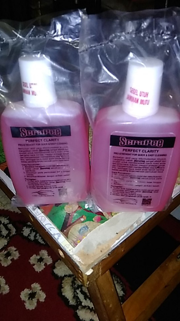 Obat Pembersih Jamur Kaca Mobil Cairan Penghilang Kerak Serbaguna