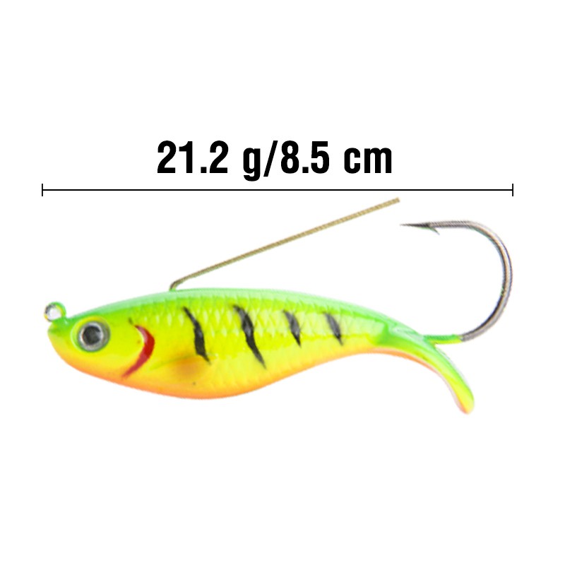 relix nusantara CrankBait Umpan Pancing Minnow Lure Umpan Pancing Buatan Heavy Sinking Minnow 8.5cm/21.2g Umpan Ikan CrankSet Umpan Mancing Alat Pancing Alat Pancing Murah