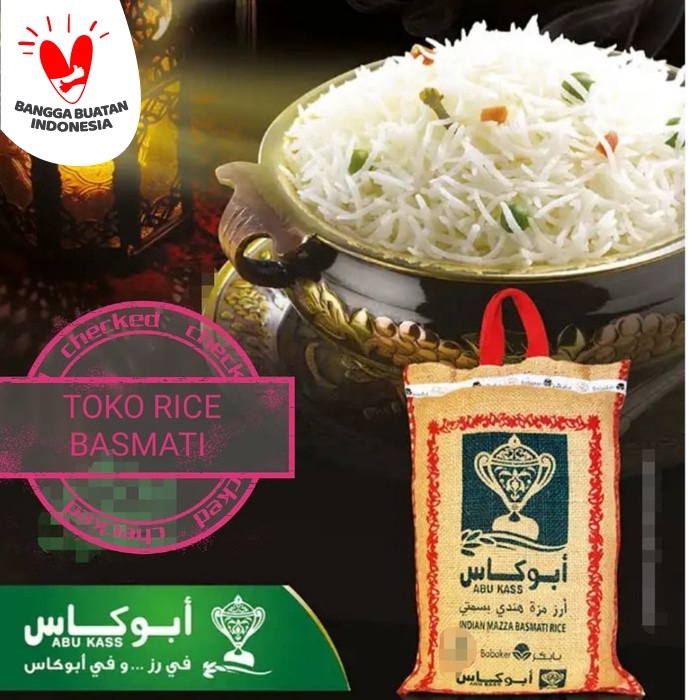 

bg20t01r Beras Basmati Abu Kass Asli Dari Arab Saudi Sv012Ss