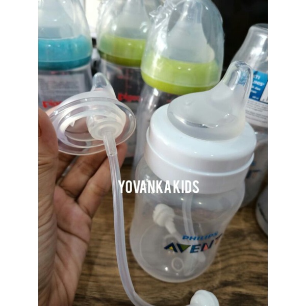 Duckbill/Dot Sippy Lembut Untuk Botol Avent Classic Dan Pigeon Wide Neck(Tanpa Botol)-2