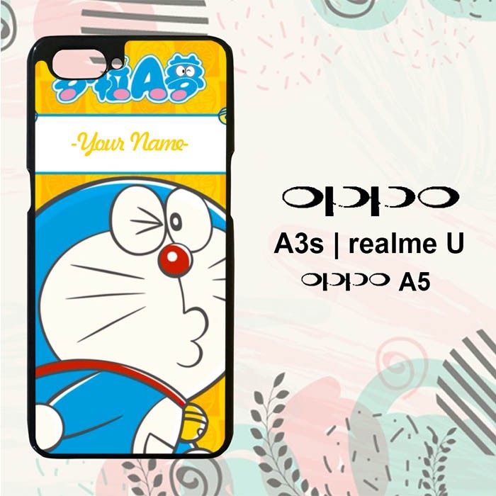 Casing Oppo A3s Oppo A5 Realme C1 Custom Hp Doraemon Wallpaper Name L0136