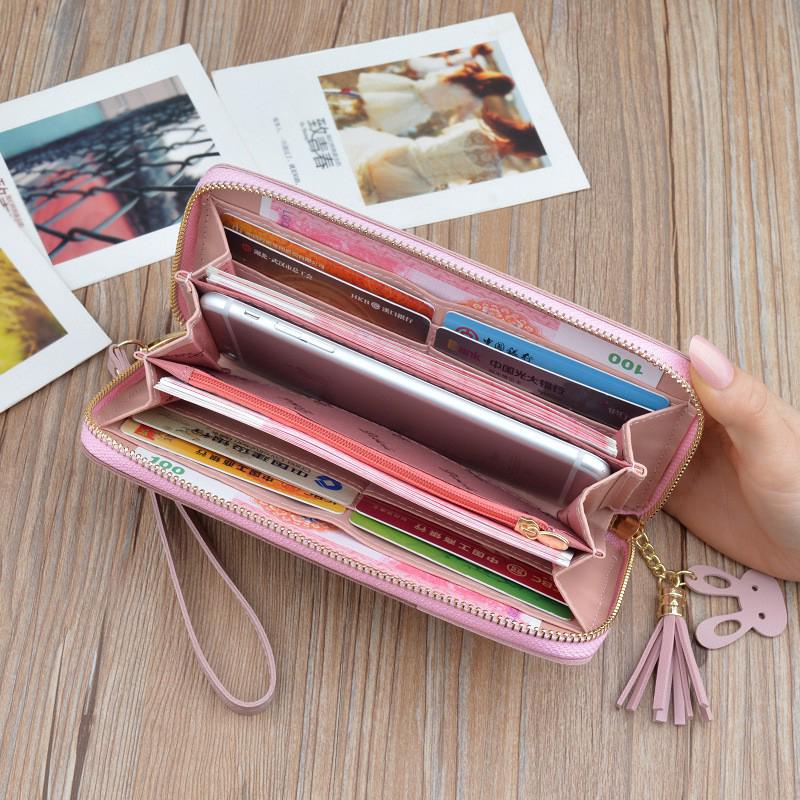 Flip Case Dompet Kulit PU Motif Tulisan mahika Gambar 