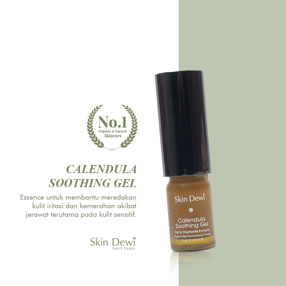 

Skin Dewi Calendula Soothing Gel (Mini Size 5gr) (Skincare Organic)