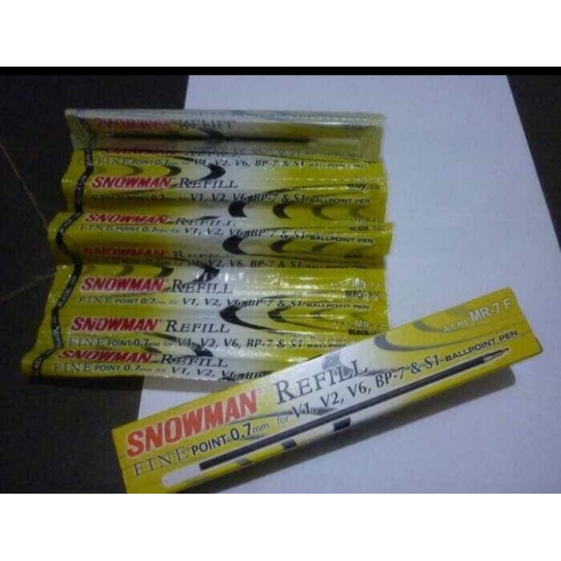 

REFILL ISI TINTA UNTUK PULPEN STANDART AE7 MREK SNOWMAN V1 MURAH