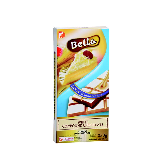 

BELLA COMPOUND WHITE CHOCOLATE 250GR