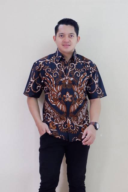 Hem pendek batik lapis furing ori batik solo sragenan