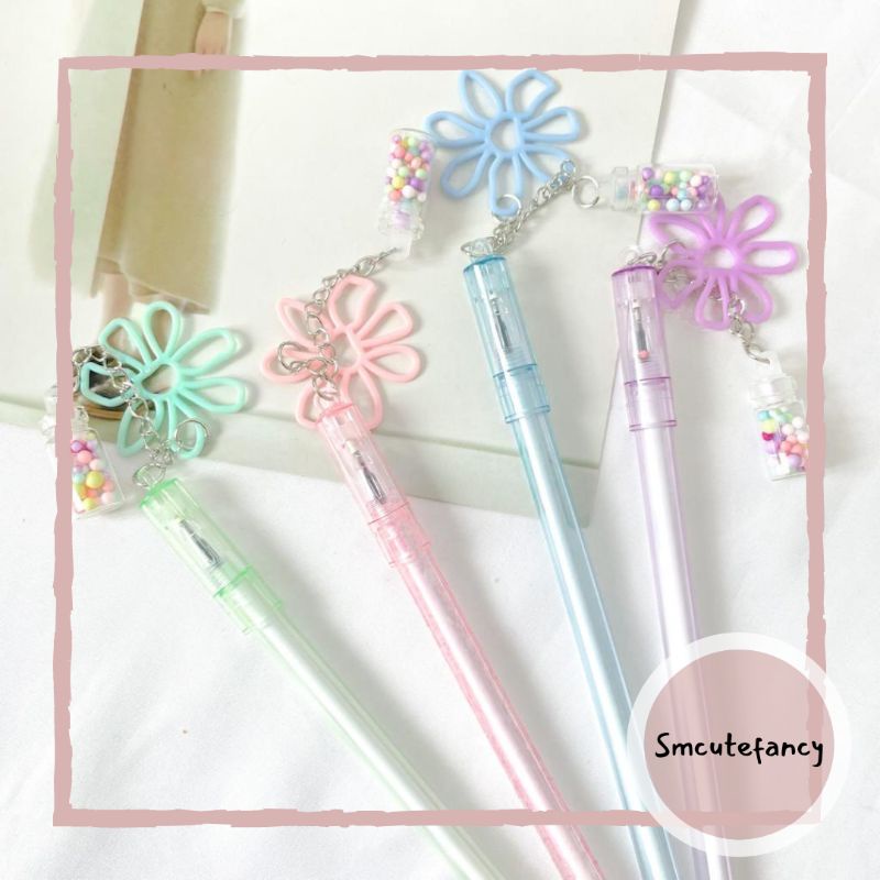 

Pen Gel Gantungan Bunga Kaca Permen Unik Lucu Murah