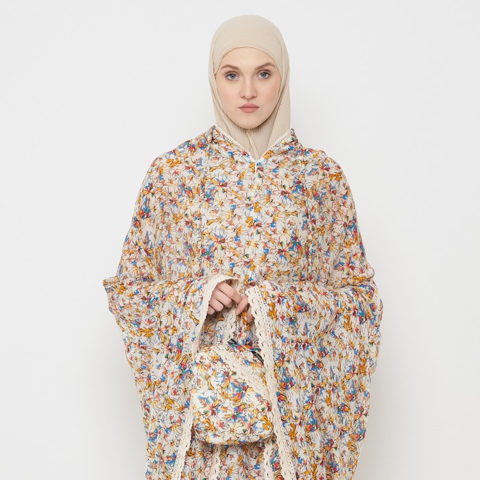 ALFAUZIcollection Silky Premium 2in1 / Mukena Silky / Mukena Cantik