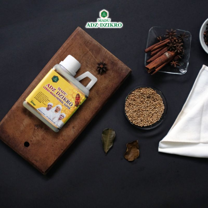 

RESMI 100 % ASLI MADU MAJELIS AZZIKRA Madu adz dzikro (HERBAL SUPER MANIS )500 Grm MADU DI JAMIN ORIGINAL