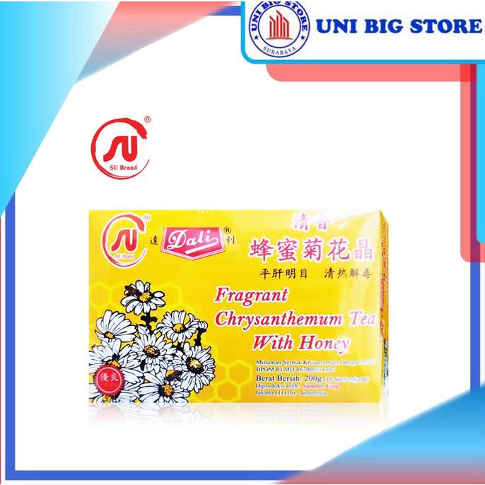 

paling diminati] Su Brand Dali Fragrant Chrysanthemum Honey Tea 200 Gram Teh Madu