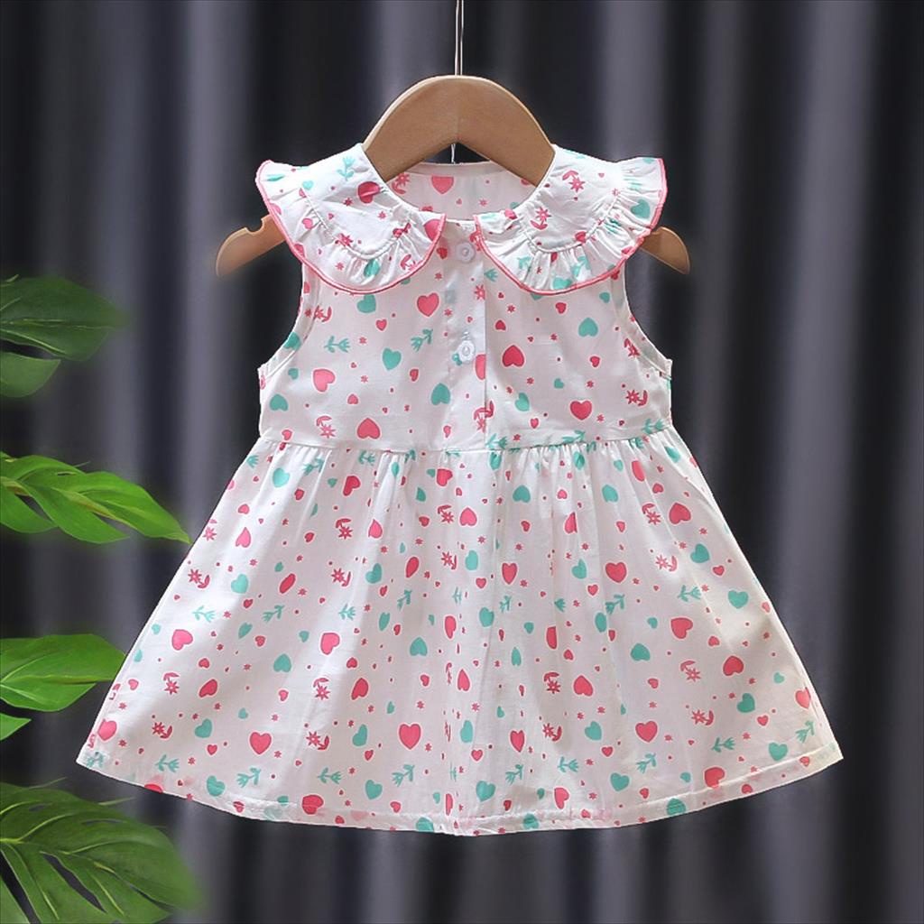 Juragan Junior [COD] Dress CARIZA Anak Perempuan Import Size M-XXL