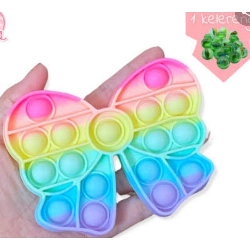 (FREE KELERENG) POP IT RAINBOW JUMBO POP IT MURAH-pita
