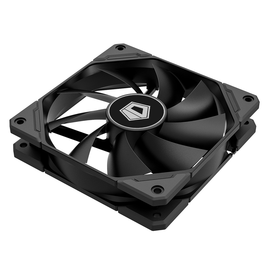 ID-COOLING TF-12025 BLACK 120mm PWM Fan Case / Casing 12cm