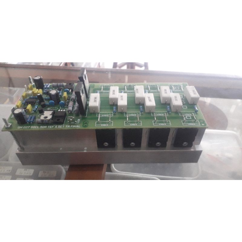 Kit Power Amplifier SOCL 506 TEF TR Toshiba ori Lot 714 max 80VCT