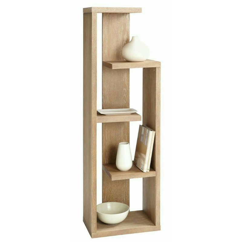 RAK BUKU RAK KAYU SERBAGUNA AESTHETIC