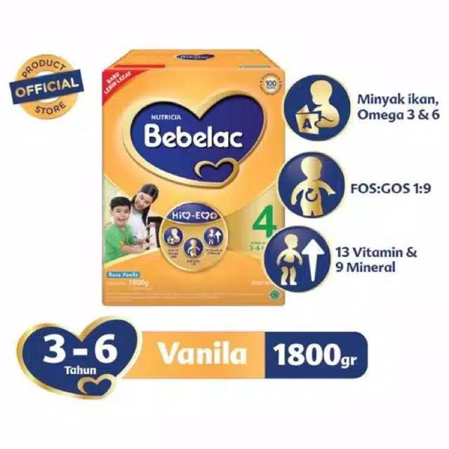 

Bebelac 4 vanila 1800gr