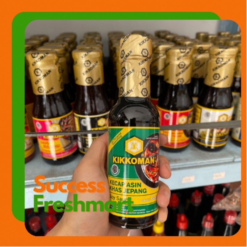 

KIKKOMAN Kecap Asin Khas Jepang 150 ML