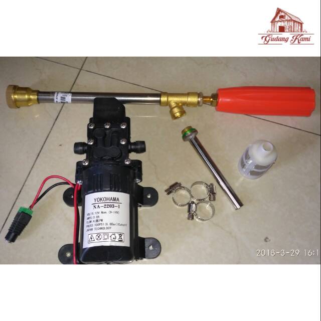 MURAH PAKET CUCI MOTOR MOBIL TANPA SELANG DAN ADAPTOR