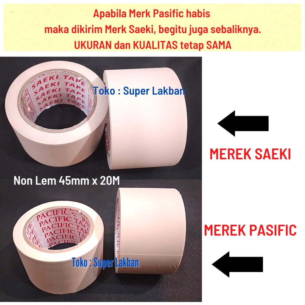 Lakban AC Isolasi Pasific Premium Duct Tape AC Tipe Lem dan Non Lem Solasi Pipa AC Panas