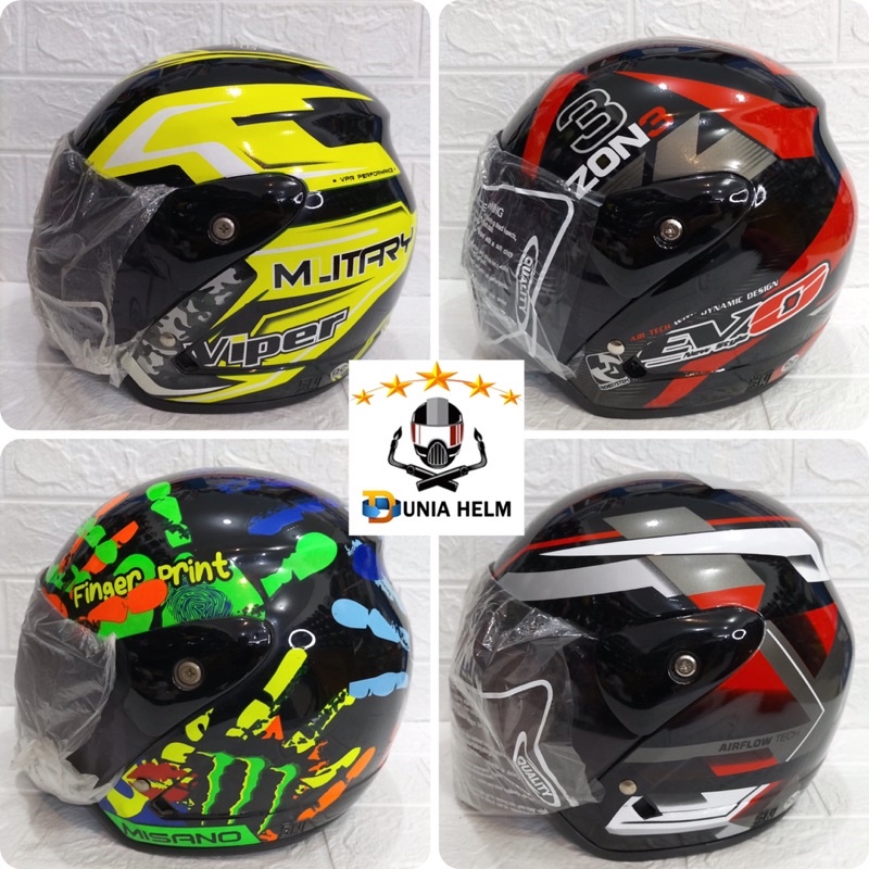 Helm Viper motif original