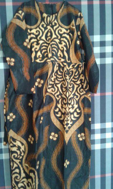 Gamis Batik Manggar, Padi,sekar,cantik,kubis,kipas,daun,kupu,nadine,gendis