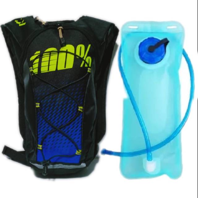 Tas sepeda hydropack hydrobag water bladder cross trail 100% blue