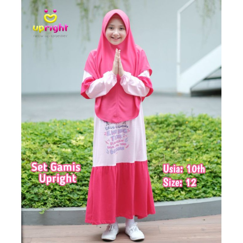 Gamis anak Upright