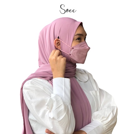 Instant Pashmina Soec Jersey /hijab new normal/ hijab stetoskop/ Instant pashmina