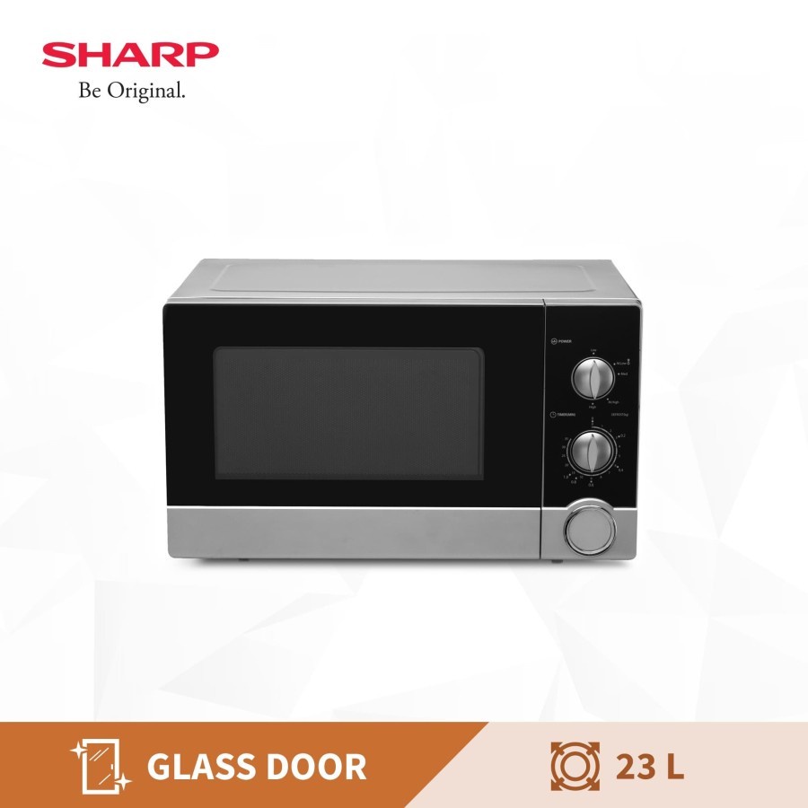 SHARP R21DO Microwave Oven 23 Liter - R-21DO(S)IN GARANSI Resmi 1 thn