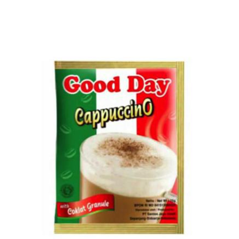 

Good Day Cappuccino Kopi Bubuk Instan 15 x 25 gr