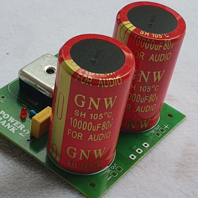 Kit PSU 2 Elco GNW 10000uf 80V Ori