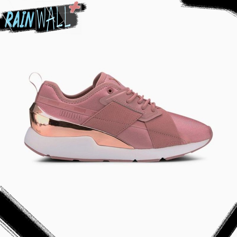 Puma Sneaker Muse X 2 Metallic WnS 37083808 Box Sepatu Shoes Sneakers Olah Raga Wanita Original